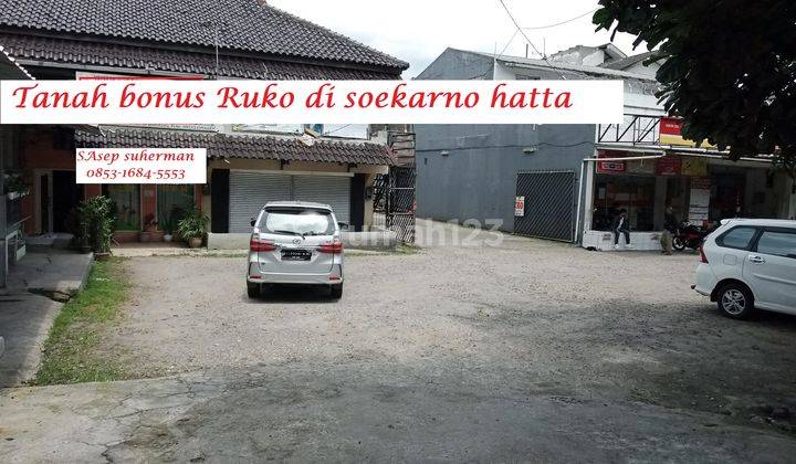 Dijual Murah Tanah Bonus Ruko di Soekarno Hatta Bandung Strategis 2