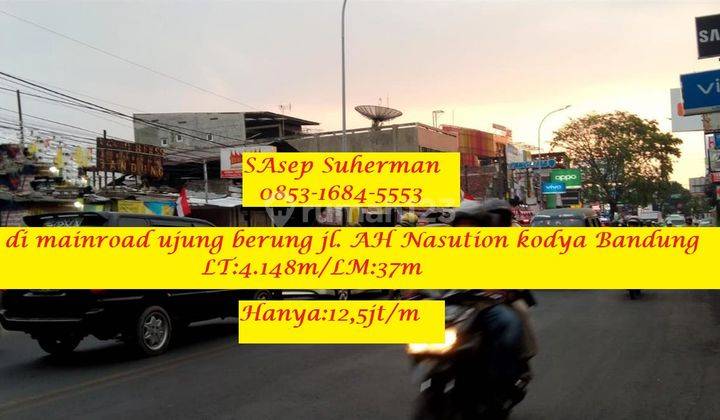 Dijual Murah Tanah di Mainroad Ujung Berung Kodya Bandung Strateg 1