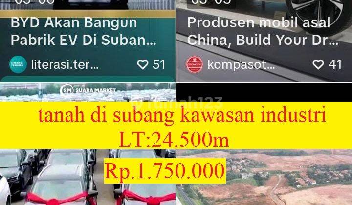 tanah murah di kawasan pelabuhan internasional patimban subang 1