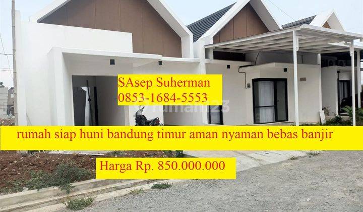 rumah siap huni bandung timur aman nyaman bebas banjir 1