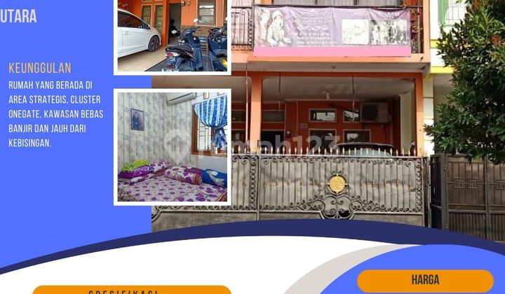 rumah 2lantai dalam cluster onegate system bintara bekasi barat rumah 2lantai dalam cluster onegate system bintara bekasi barat