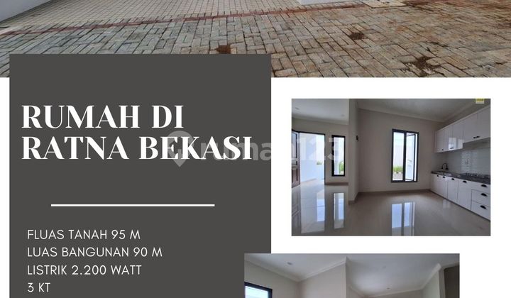 rumah baru di ratna bekasi strategis dkt LRT & Tol jatikramat rumah baru di ratna bekasi strategis dkt LRT & Tol jatikramat