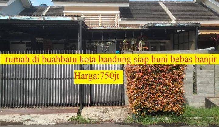 Rumah di Buahbatu Kota Bandung Siap Huni Bebas Banjir Aman Nyaman 1