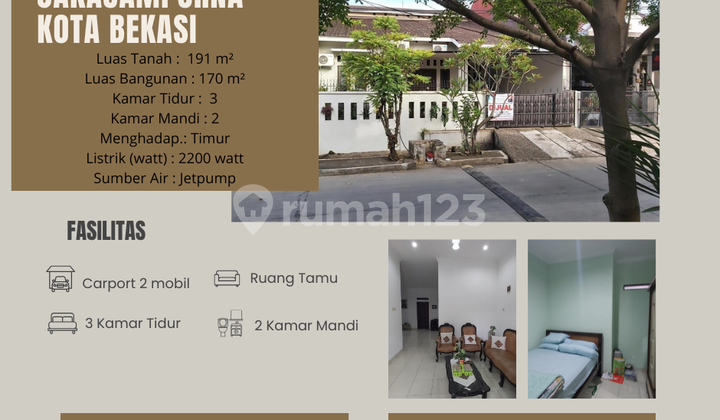 rumah jl raya komp buanarisma jaka sampurna kota bekasi siap huni bebas banjir rumah jl raya komp buanarisma jaka sampurna kota bekasi siap huni bebas banjir