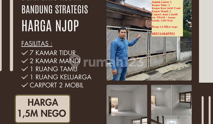 Cheap House and Boarding House Prices Based on NJOP in Buah Batu, Bandung City Strategy