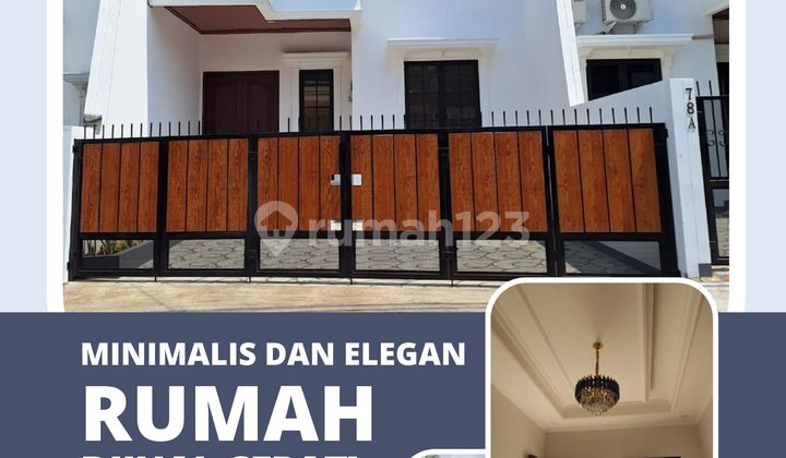 Rumah BARU MEWAH STRATEGIS d Jati Makmur Pondok Gede bebas banjir