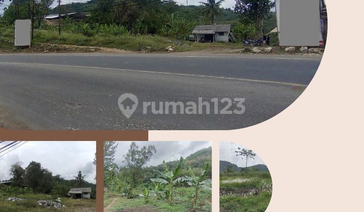 tanah darat di pinggir jl raya nasional padalarang cipatat murah siap bangun