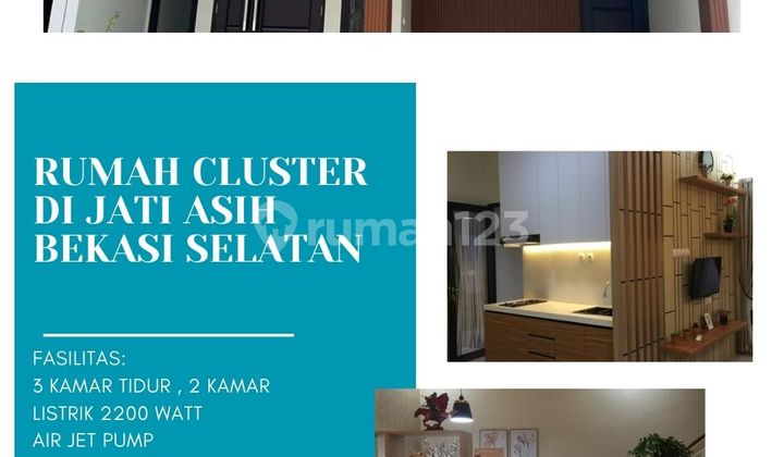 Rumah Cluster Di Jati Asih Bekasi Selatan bebas banjir nobanjir