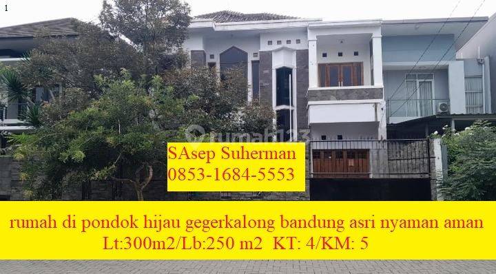 Rumah di Pondok Hijau Gegerkalong Bandung Asri Nyaman Aman Bebas Banjir 1