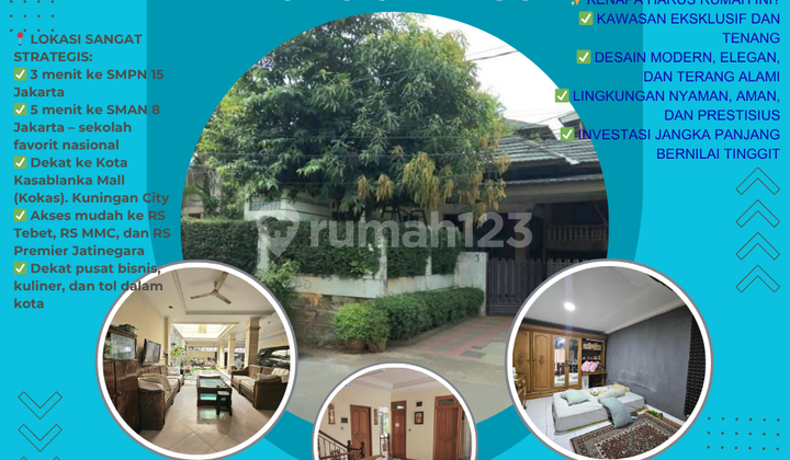 house in tebet south jakarta flood-free ready to occupy luxury strategic house in tebet south jakarta flood-free ready to occupy luxury strategic