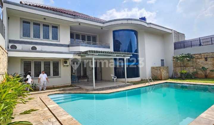 Rumah Furnished Siap Huni Privat Pool Mewah Di Pejaten Barat
