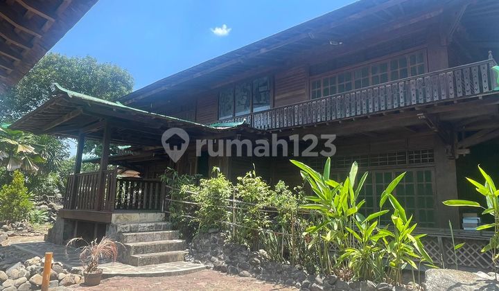 Rumah Unik Artistik Kayu  Merbau 2 Lantai Di Jl. Jambore Cibubur 2