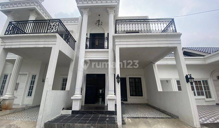 RUMAH BARU GAYA AMERICAN CLASSIC SUDAH SHM DI CIBUBUR 1