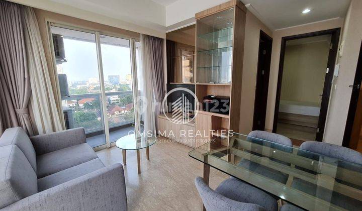 Disewakan Apartemen Menteng Park 2 Kamar Tidur Full Furnished Private Lift  1