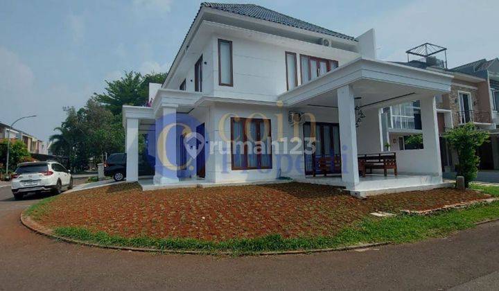 Rumah Hoek modern baru renovasi siap huni di citra grand 1