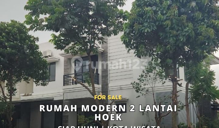 Rumah Minimalis Modern Hoek Siap Huni 1