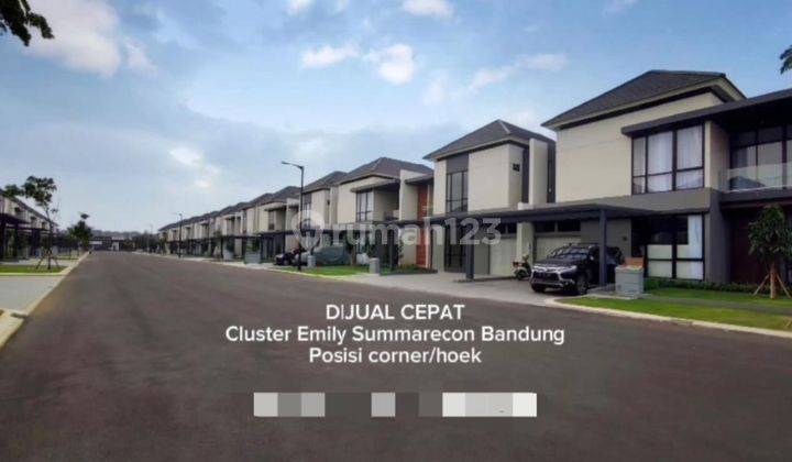 Rumah Dijual Summarecon Bandung Cantik Minimalis Siap Huni 1