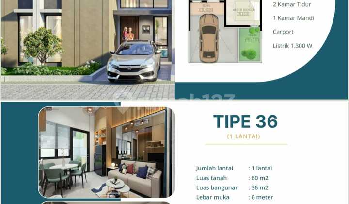 Dijual Rumah Baru Minimalis Area Buah Batu Bandung Strategis 2