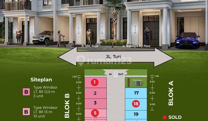 Rumah Mewah Four Season Estate Suite Medan  1