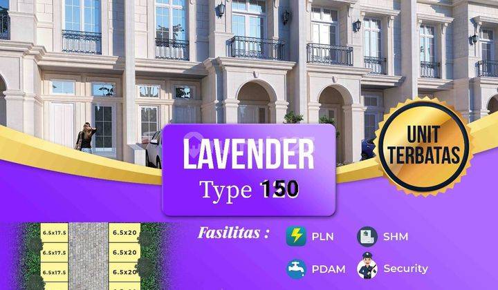 Rumah Lavender Residence Dekat RS Mitra Medika  1