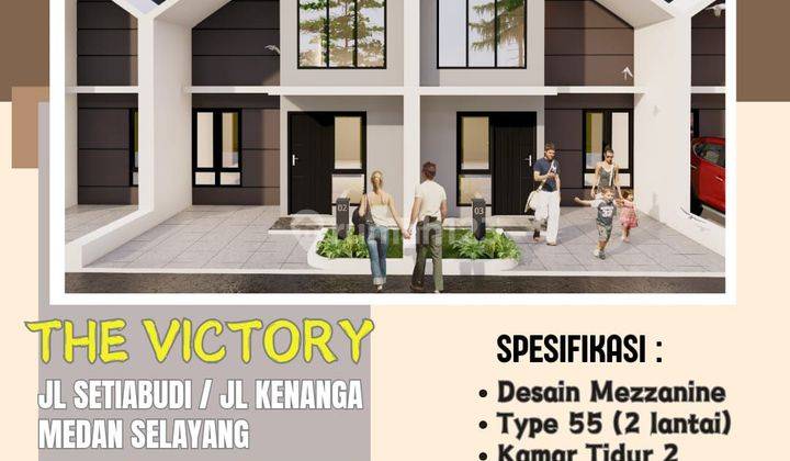 Rumah Keren The Victory Dekat Kekampus USU  1