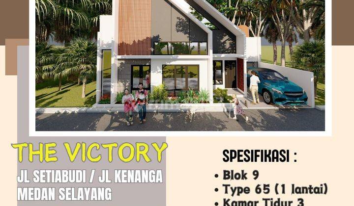 Rumah Keren The Victory Dekat Kekampus USU  2