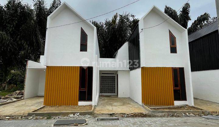 Rumah Minimalis The Tentram Village Medan 1