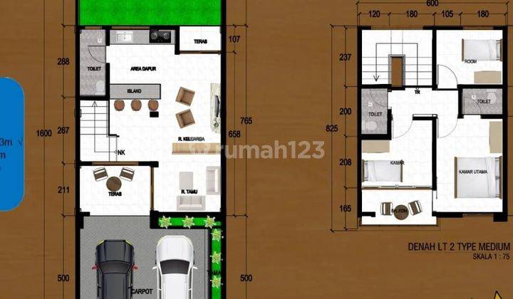 Townhouse Royal Gaudium Daerah Medan Helvetia  2