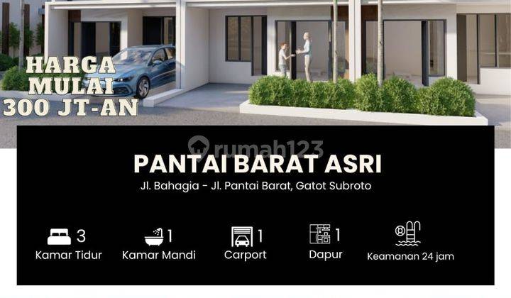 Rumah Cantik Pantai Barat Asri Medan Helvetia 1