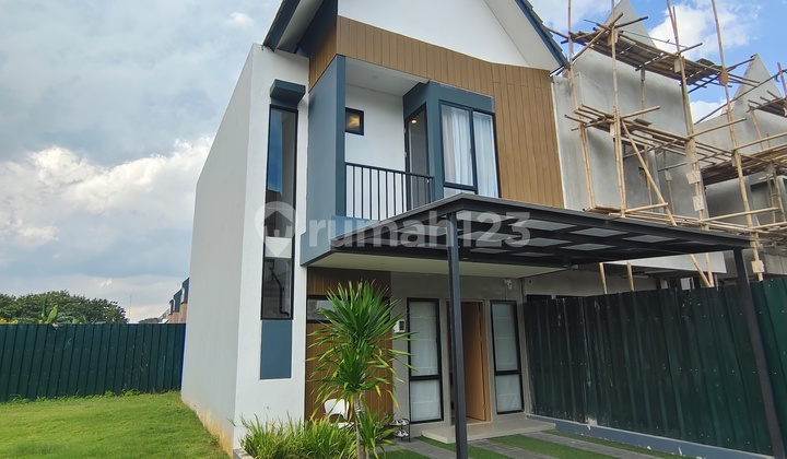 Rumah Scandinavian 2 Lantai Cijantung Dekat Balai Komando