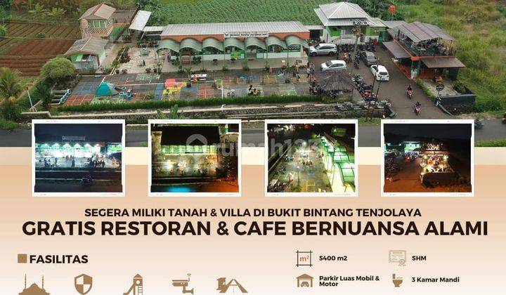 Rumah Makan, Cafe Dan Villa Di Kawasan Wisata Tenjolaya 1