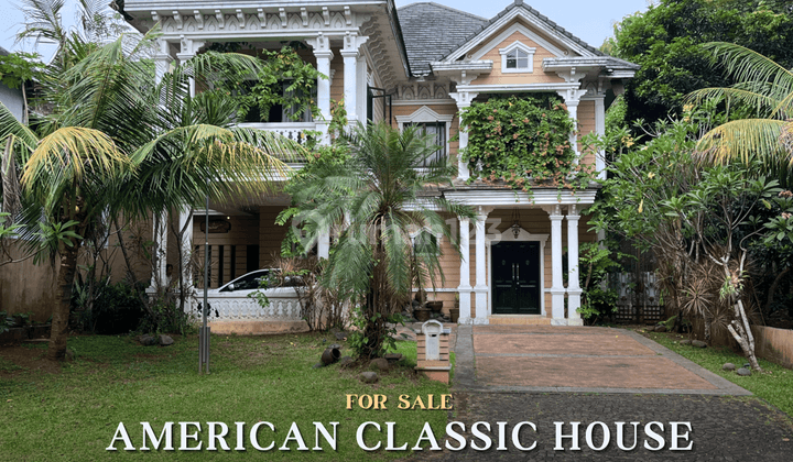 Rumah 2 Lantai Dengan Tipe American Classic di Kota Wisata 1