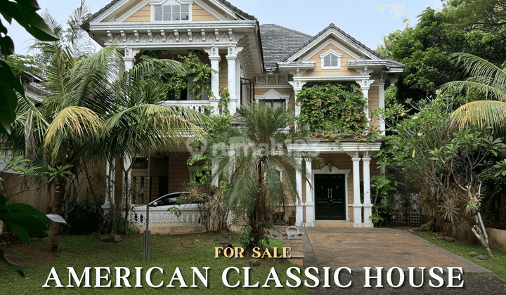 Rumah 2 Lantai Dengan Tipe American Classic di Kota Wisata 2