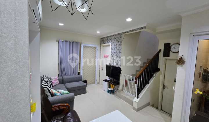 Di Jual Bu Rumah Furnish Cluster Tesla Gading Serpong Siap Huni