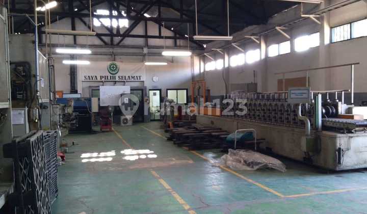 Di Jual Gudang/ Pabrik Siap Pakai Di Karawang