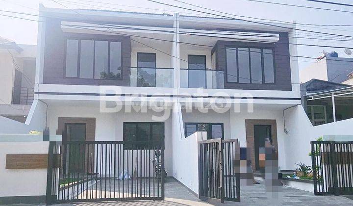 Rumah Baru 2 Lantai Interior Rapi & Cantik Ukuran 6x20m, 4KT + 3 KM Siap Huni, View Penghijauan 1