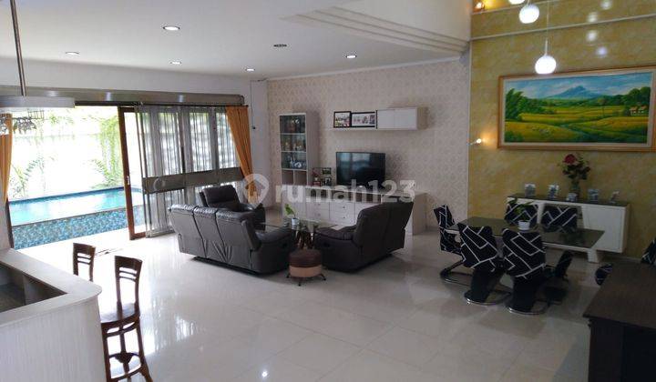 Selling SHM Furnished Semi Villa House with Mangrove View Jimbaran Bali 1