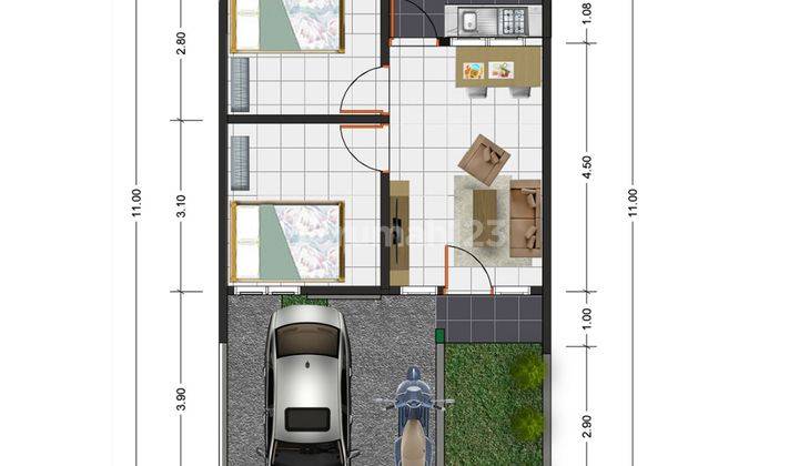 Rumah Minimalis Harga Mulai 300 Jutaan Ramah Bi Chceking  2