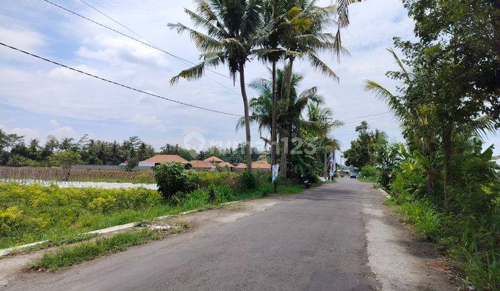 Jual Tanah Sleman Dekat Puskesmas Seyegan, Jl. Kebon Agung 2