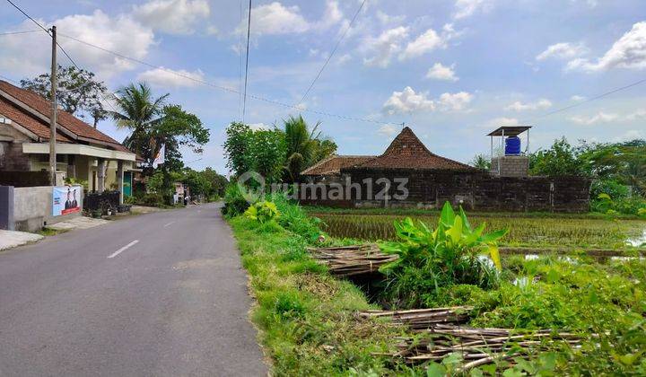 Dijual Tanah Sleman Mangku Jalan Raya Pandowoharjo 1