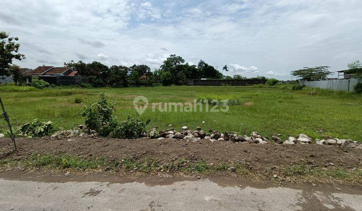 Jual Tanah Jogja, Dekat Lapangan Kadisono Berbah; SHM 1