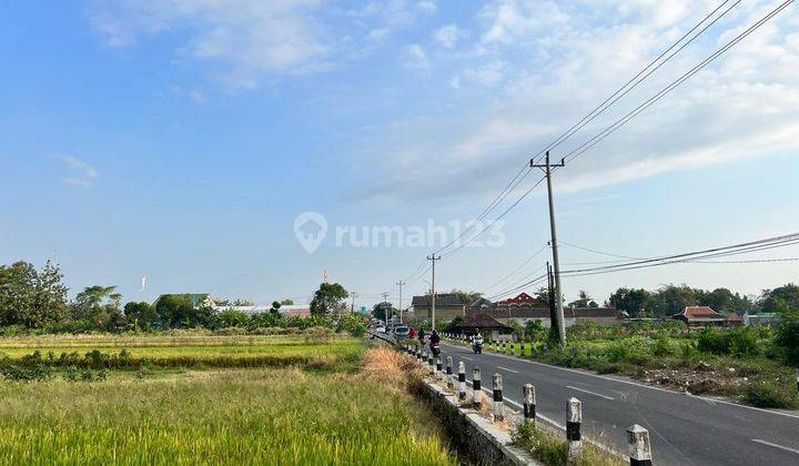 Dijual Tanah Strategis Tepi Jalan Aspal, 125m2, SHMP, Jl. Godean 2