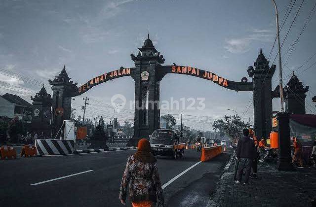 Kavling Strategis di Tempel, Luas 100m2 SHM Pekarangan 1