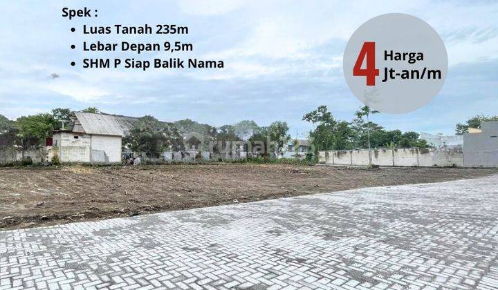 Dijual Tanah Strategis Ring 1 UII, Jalan Kaliurang 1