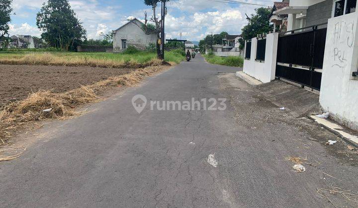 Jual Tanah 600 Meter jalan Jogja Solo, Luas 168m2, Mobil Akses 1