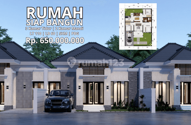 Rumah Hunian Jogja Mewah Dan Nyaman, Inden Shm Pbg  1