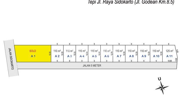 Tanah Area Godean, Dekat Kampus UNISA: SHMP 1