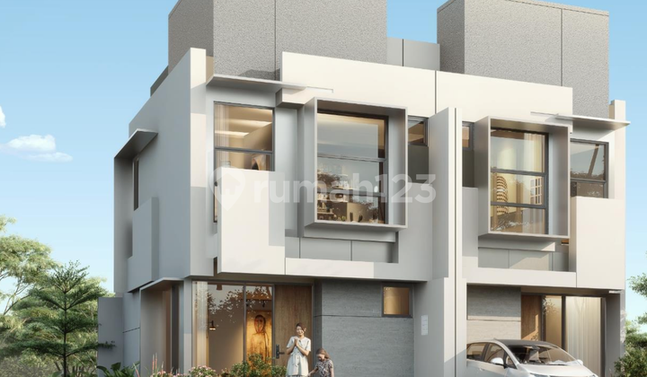 Rumah Baru design modern 2 lantai Posisi tepat di BSD City 