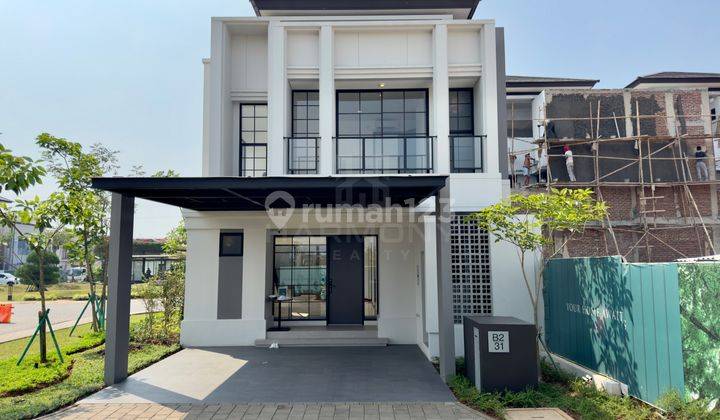 Rumah 2 Lantai Baru Semi Furnished lantai Marmer di BSD City 1