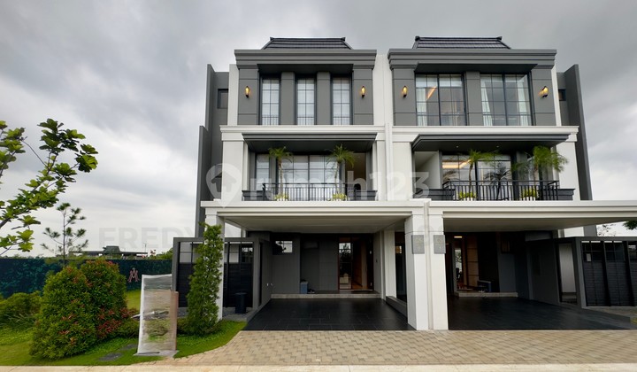 Rumah BSD design American Classic lantai marmer dekat Mall & Tol 1